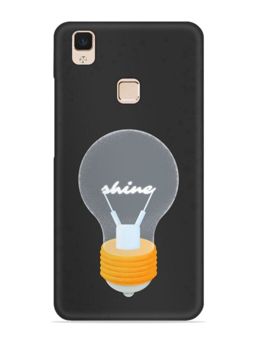 Bulb Background Snap Case for Vivo V3 Max Zapvi