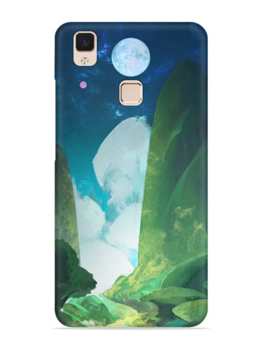 Abstract Art Of Nature Snap Case for Vivo V3 Max Zapvi