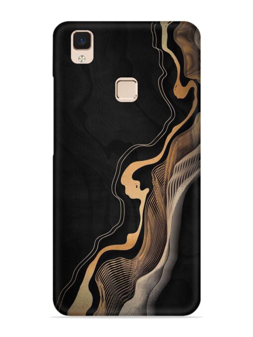 Abstract Art Snap Case for Vivo V3 Max Zapvi