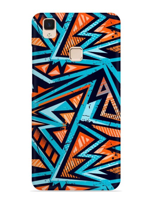 Abstract Seamless Grunge Snap Case for Vivo V3 Max Zapvi