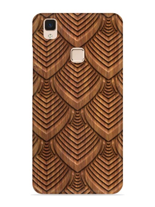 Carved Pattern On Snap Case for Vivo V3 Max Zapvi