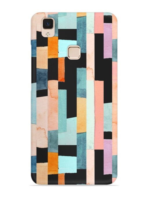 Geometric Seamless Pattern Snap Case for Vivo V3 Max Zapvi