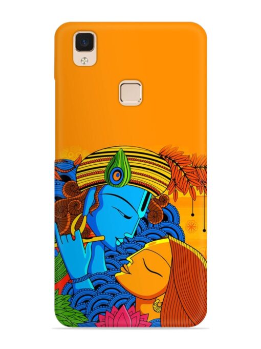 Illustration Hindu Goddess Snap Case for Vivo V3 Max Zapvi