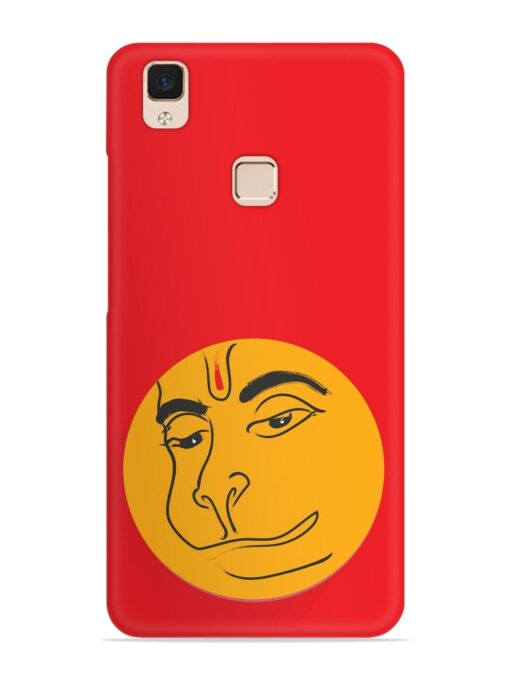 Lord Hanuman Vector Snap Case for Vivo V3 Max Zapvi