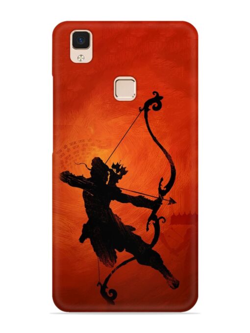 Illustration Lord Rama Snap Case for Vivo V3 Max Zapvi