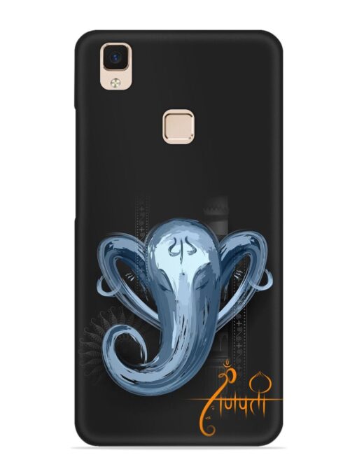 Illustration Lord Ganpati Snap Case for Vivo V3 Max Zapvi