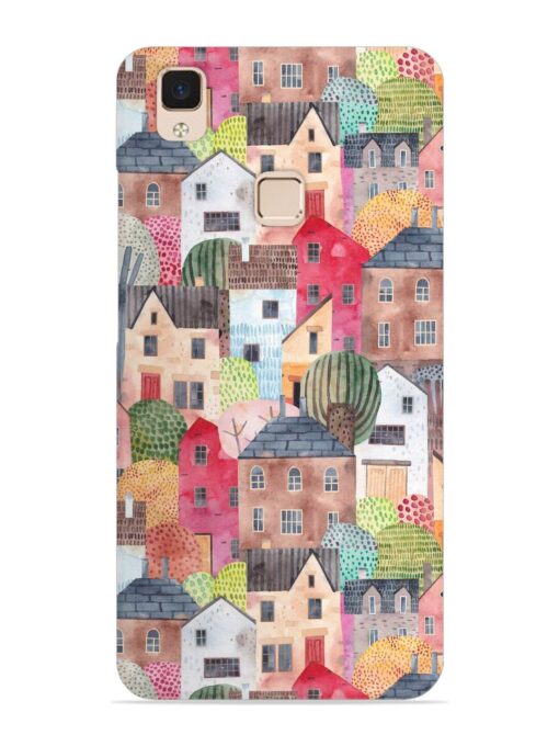 Abstract Seamless Pattern Snap Case for Vivo V3 Max Zapvi