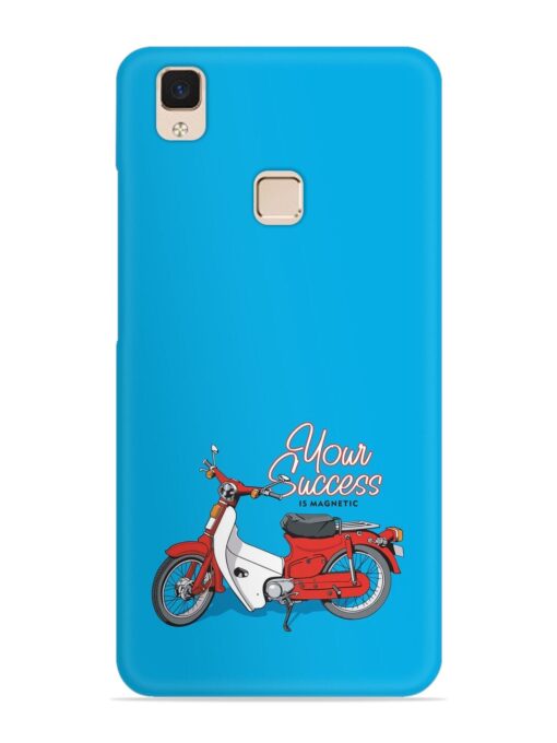 Motorcycles Image Vector Snap Case for Vivo V3 Max Zapvi