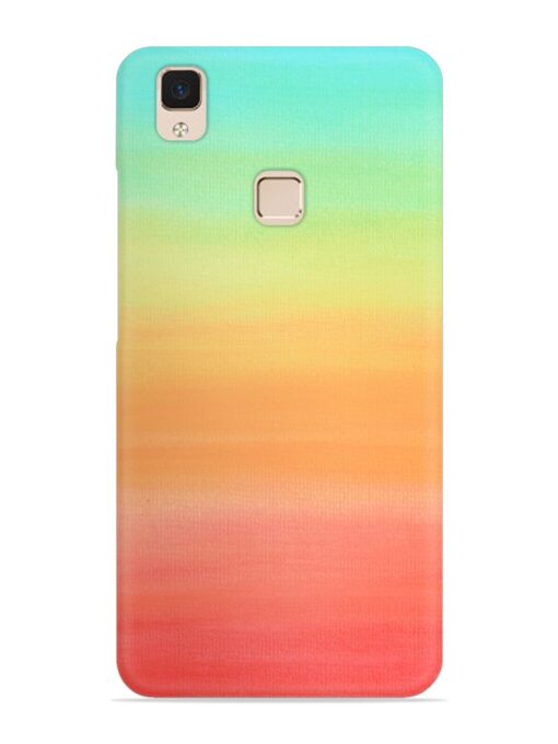 Background Sky Watercolor Snap Case for Vivo V3 Max Zapvi