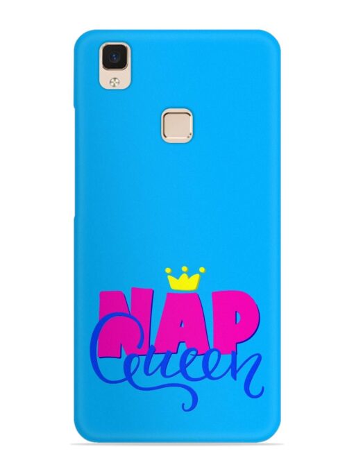 Nap Queen Quote Snap Case for Vivo V3 Max Zapvi