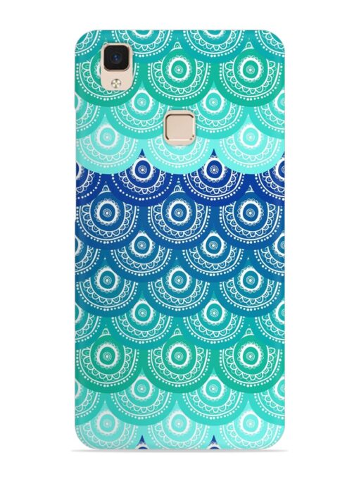 Ethnic Seamless Pattern Snap Case for Vivo V3 Max Zapvi