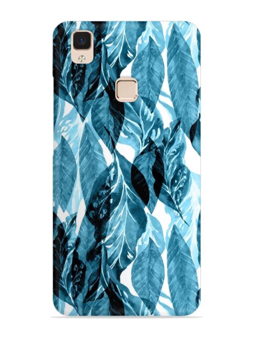 Leaves Pattern Jungle Snap Case for Vivo V3 Max Zapvi