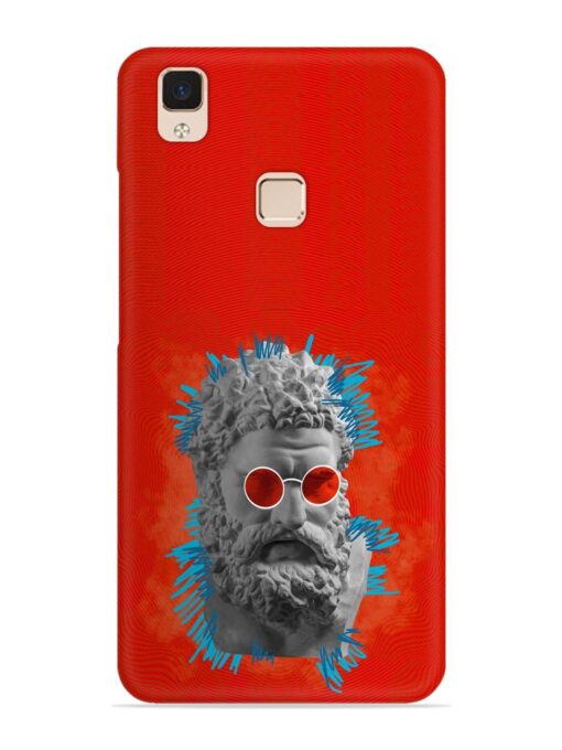 Contemporary Art Concept Snap Case for Vivo V3 Max Zapvi