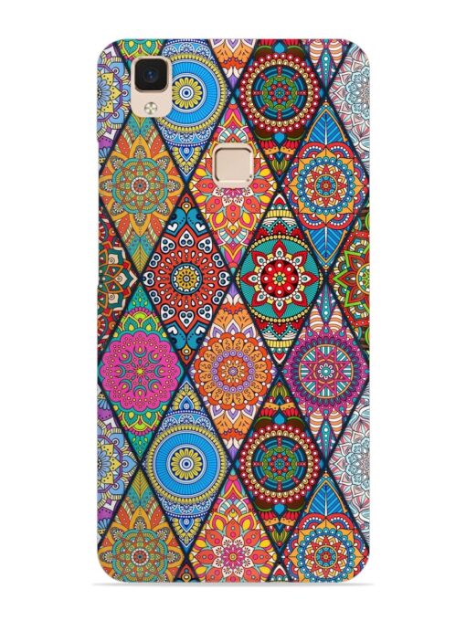 Seamless Tile Pattern Snap Case for Vivo V3 Max Zapvi