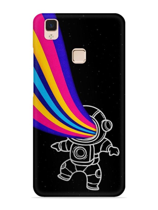 Astronaut Snap Case for Vivo V3 Max Zapvi