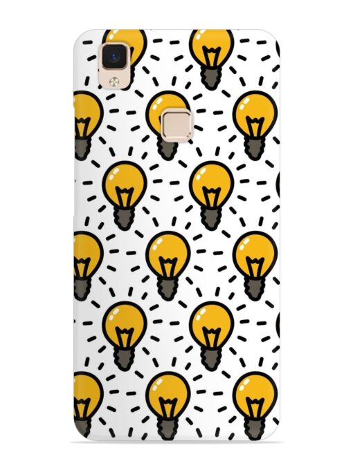 Light Bulb Seamless Snap Case for Vivo V3 Max Zapvi