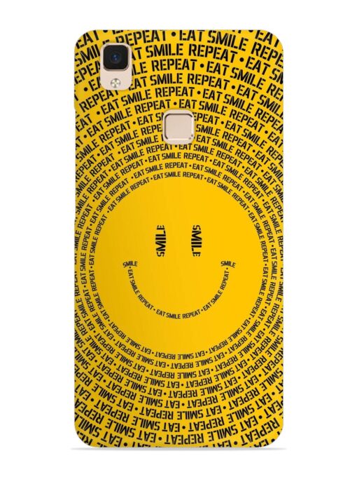 Smiley Snap Case for Vivo V3 Max Zapvi