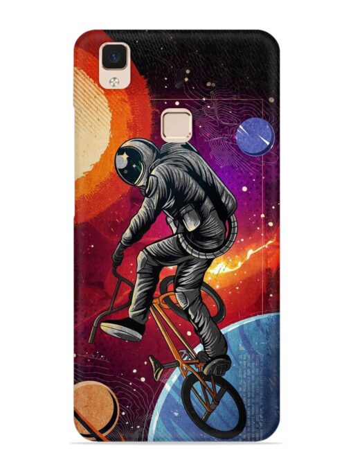 Super Eclipse Bmx Bike Snap Case for Vivo V3 Max Zapvi