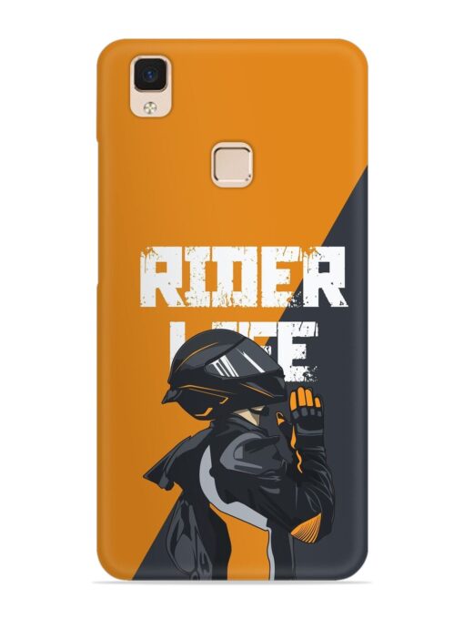 Rider Life Snap Case for Vivo V3 Max Zapvi