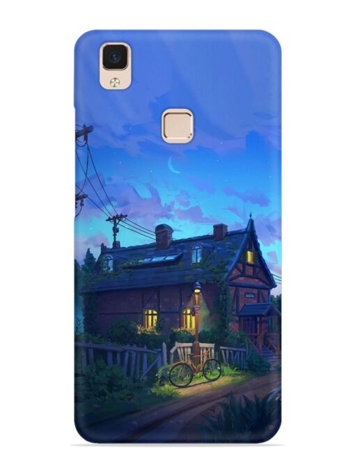 Beautiful Village House Snap Case for Vivo V3 Max Zapvi