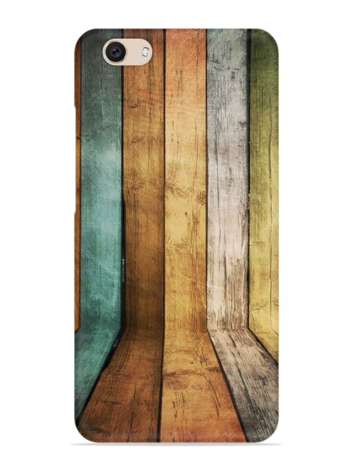 Wooden Realistic Art Snap Case for Vivo V5 Zapvi