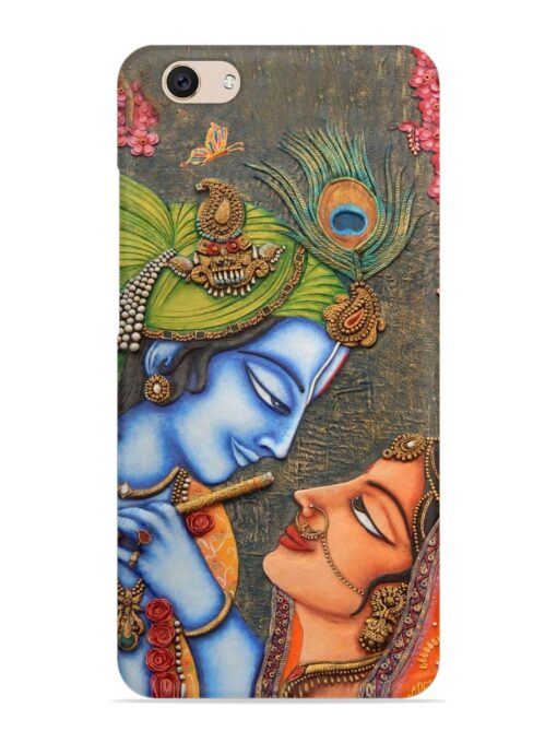 Lord Radha Krishna Flute Art Snap Case for Vivo V5 Zapvi