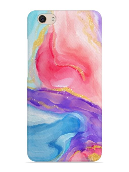 Watercolor Gradient Snap Case for Vivo V5 Zapvi