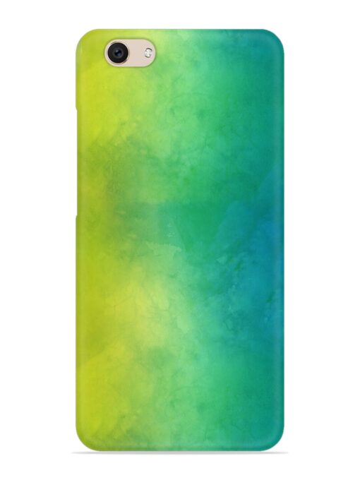 Yellow Green Gradient Snap Case for Vivo V5 Zapvi