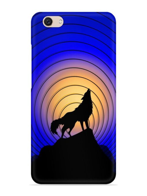 Fox Roaring Design Snap Case for Vivo V5 Zapvi