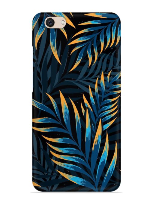 Abstract Leaf Art Snap Case for Vivo V5 Zapvi