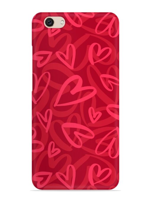 Seamless Romantic Pattern Snap Case for Vivo V5 Zapvi