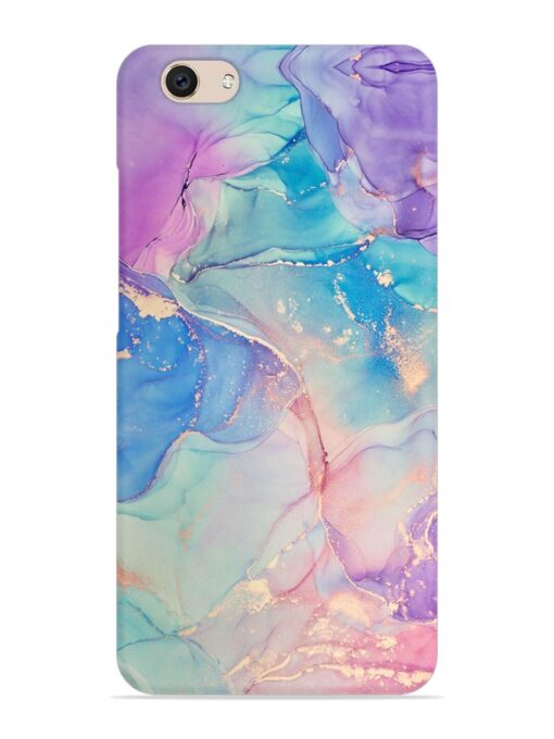 Alcohol Ink Colors Snap Case for Vivo V5 Zapvi