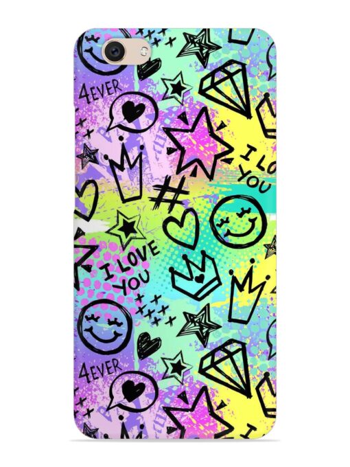 Bright Seamless Pattern Snap Case for Vivo V5 Zapvi