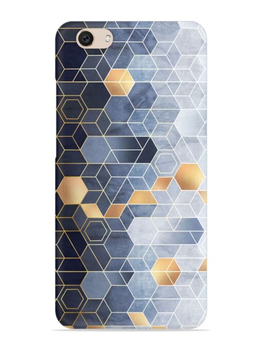 Geometric Abstraction Hexagons Snap Case for Vivo V5 Zapvi