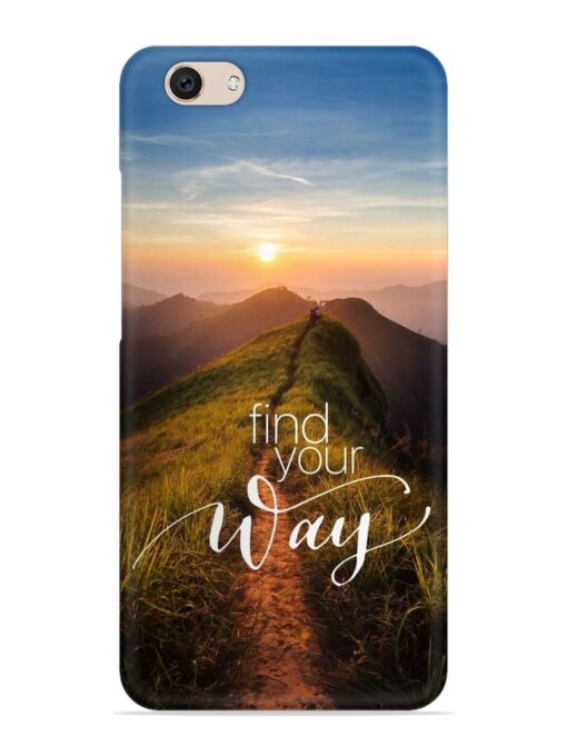 Find Your Way Snap Case for Vivo V5 Zapvi