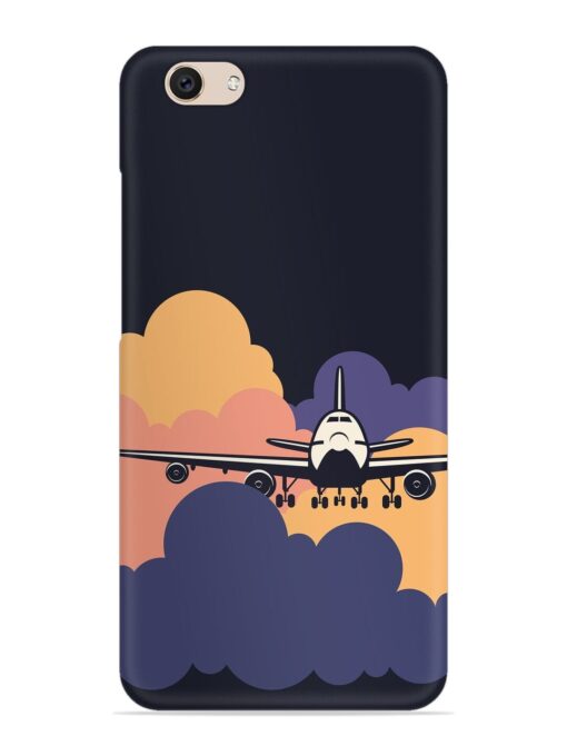 Aeroplane vector Snap Case for Vivo V5 Zapvi