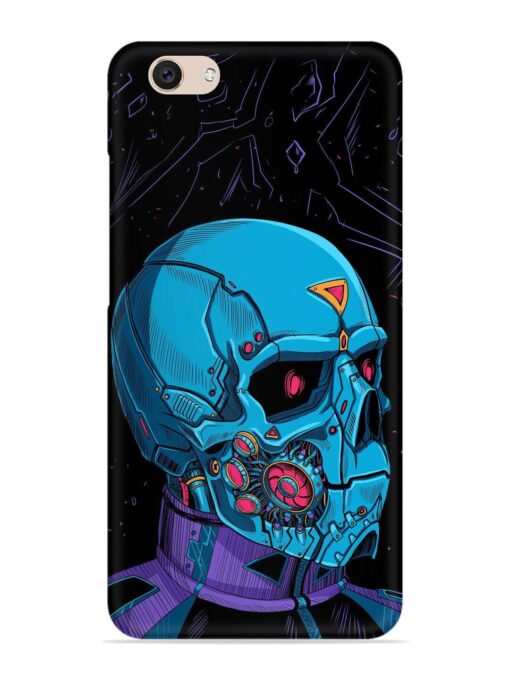 Skull Robo Vector Snap Case for Vivo V5 Zapvi