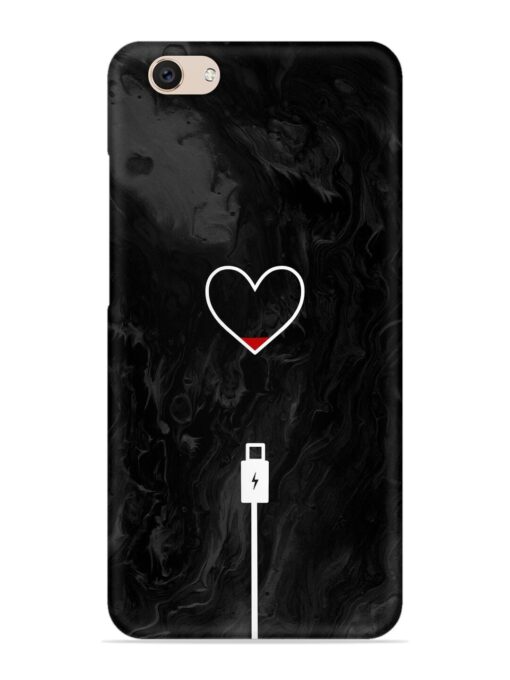 Heart Charging Vector Snap Case for Vivo V5 Zapvi