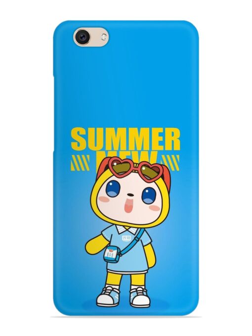 Summer Mew Cartoon Snap Case for Vivo V5 Zapvi