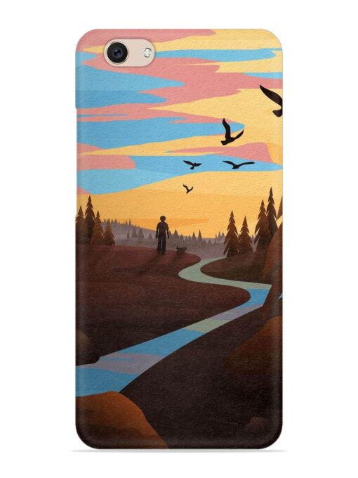 Natural Landscape Art Snap Case for Vivo V5 Zapvi