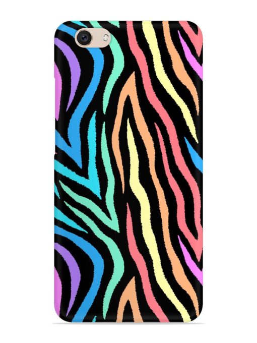 Colorful Abstract Zebra Snap Case for Vivo V5 Plus Zapvi