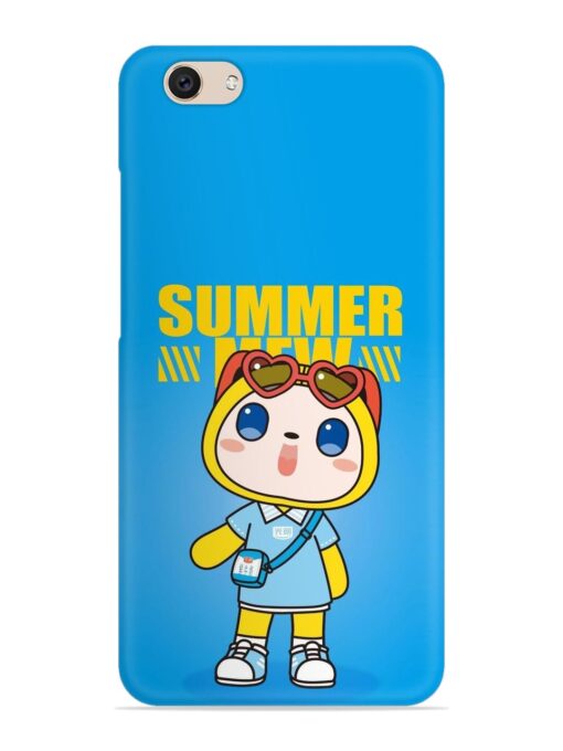 Summer Mew Cartoon Snap Case for Vivo V5 Plus Zapvi