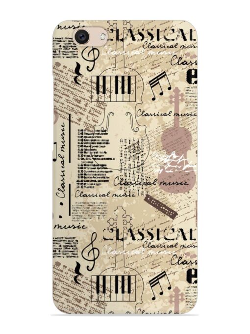 Classical Music Lpattern Snap Case for Vivo V5S Zapvi