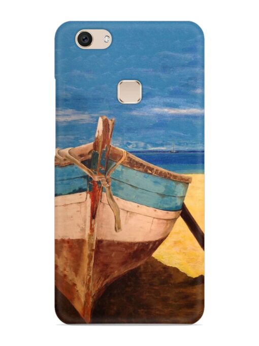 Canvas Painting Snap Case for Vivo V7 Zapvi