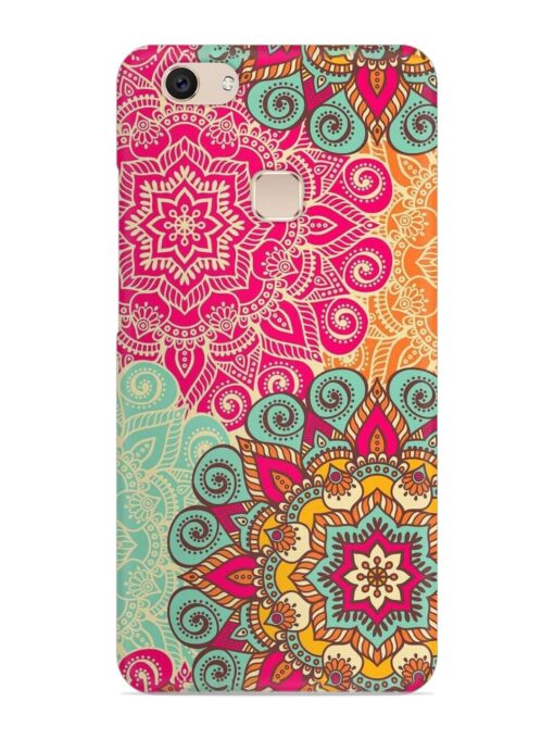 Mandala Seamless Snap Case for Vivo V7 Zapvi