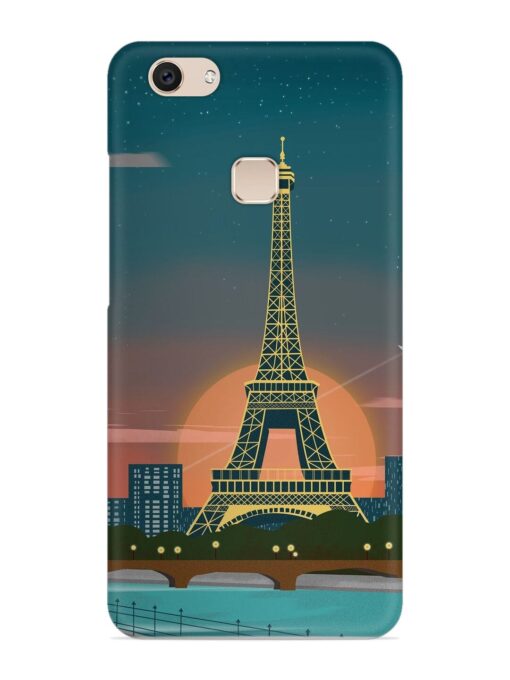 Scenery Architecture France Paris Snap Case for Vivo V7 Zapvi