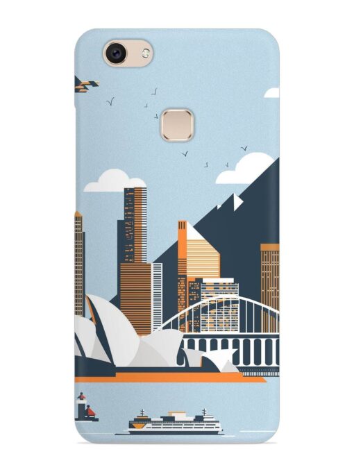 Sydney Opera Landscape Snap Case for Vivo V7 Zapvi