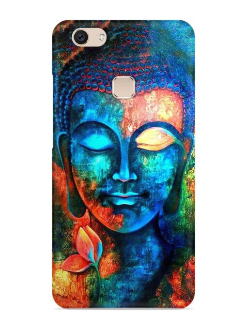 Buddha Painting Snap Case for Vivo V7 Zapvi