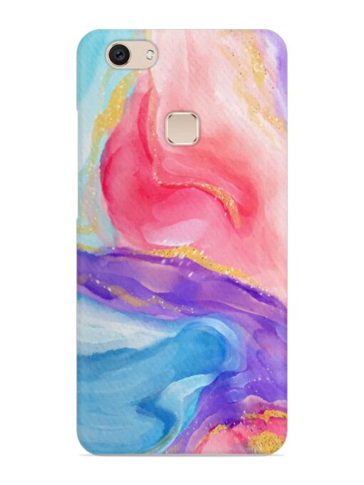 Watercolor Gradient Snap Case for Vivo V7 Zapvi