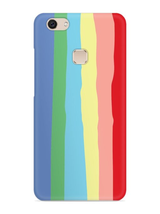 Rainbow Premium Shade Snap Case for Vivo V7 Zapvi